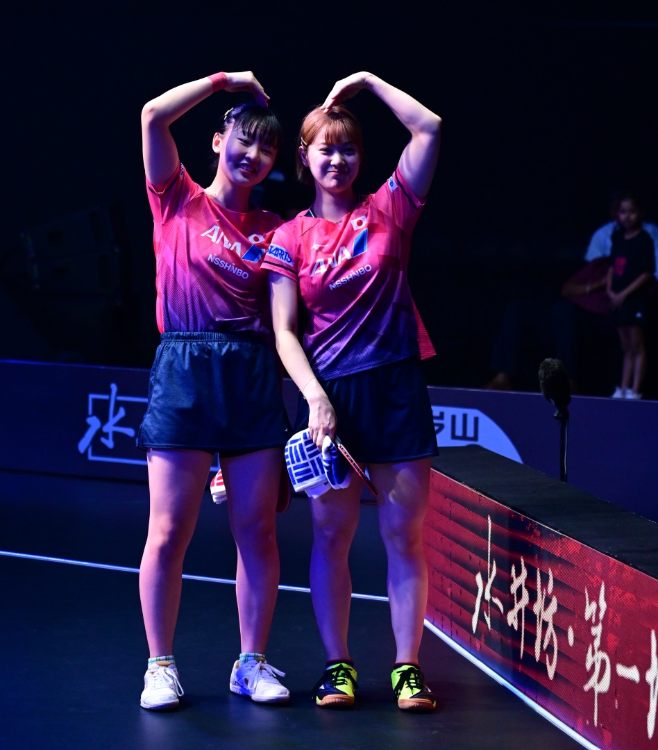 The Goan EveryDay: WTT Goa: ﻿Women's doubles champs Miyu-Miwa