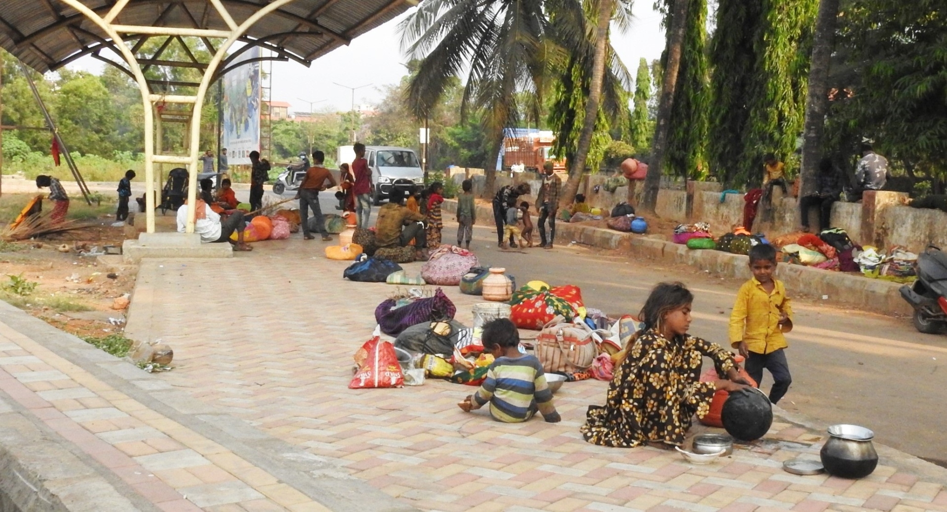 Migrants out of focus in plans to beautify Margao rly station roads