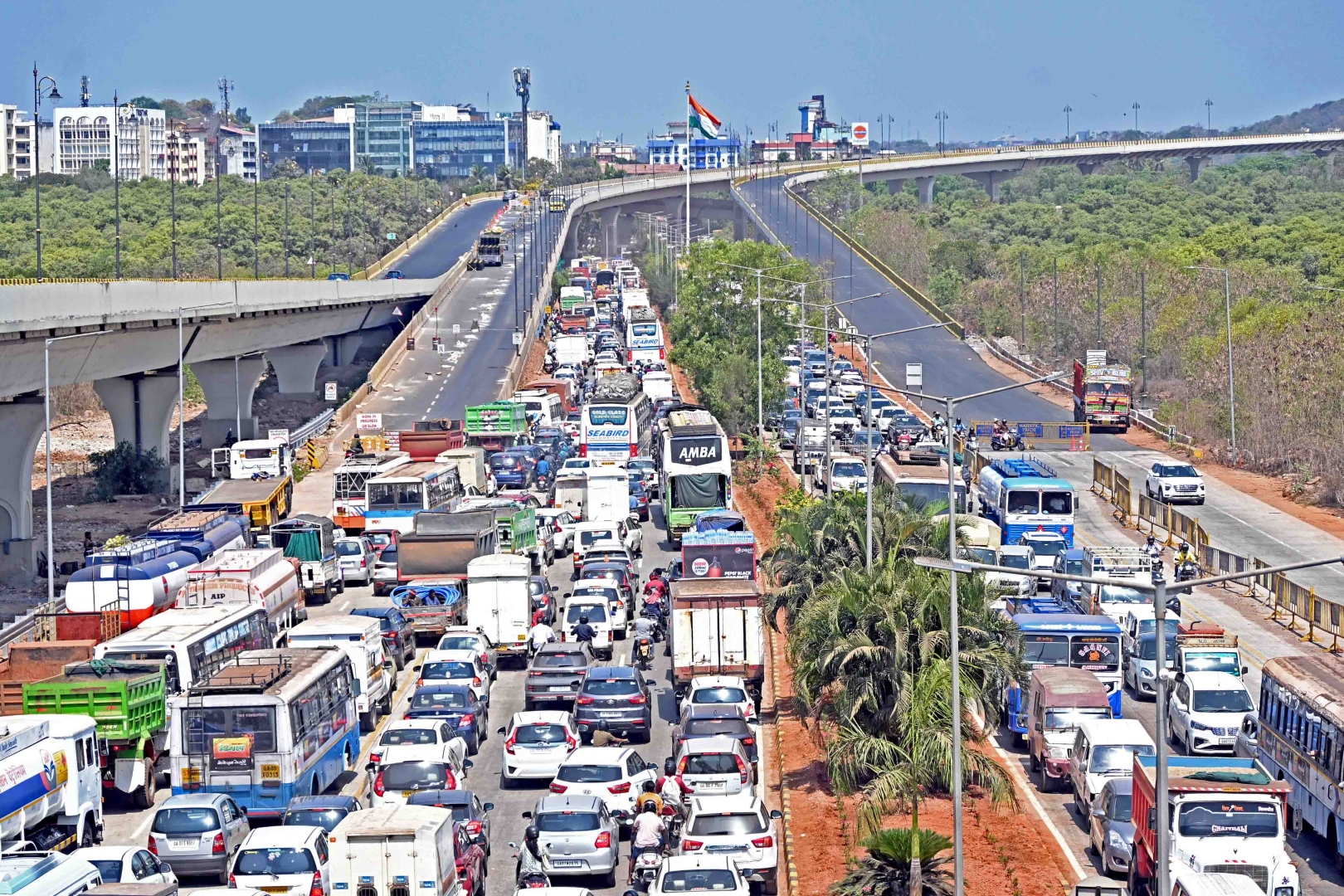 Traffic transformation after Atal Setu