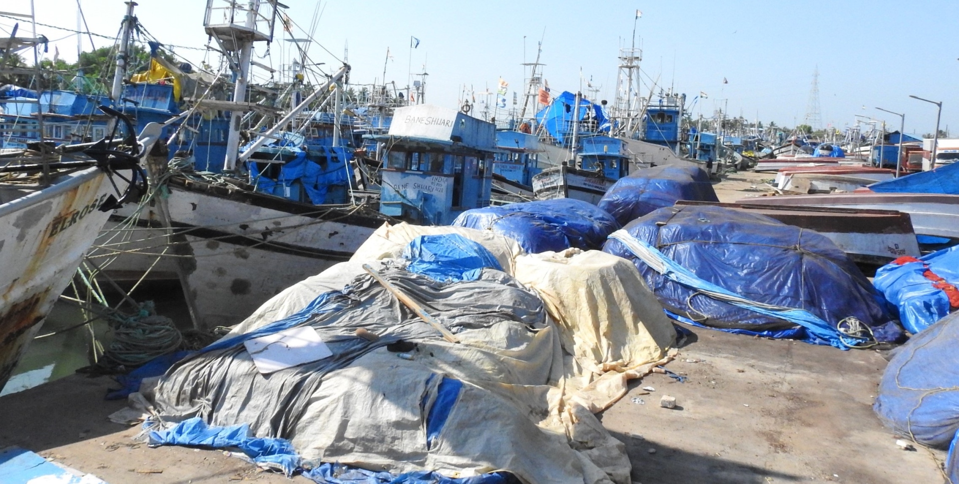 Fishing ban: Mechanised boats from Cutbona jetty drop anchor